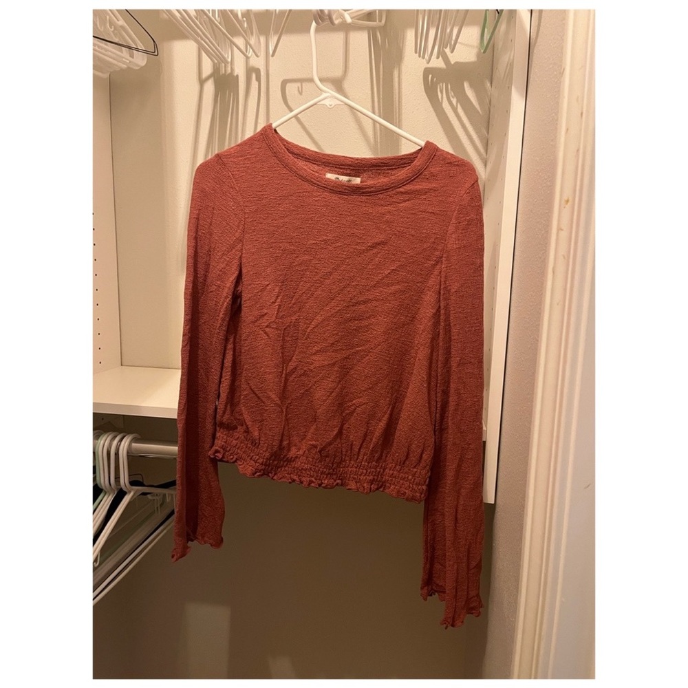 Madewell NEW WITH TAGS Pink Long Sleeve top